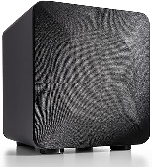Audioengine S6 Compact Powered Subwoofer, Maximum Output 210W