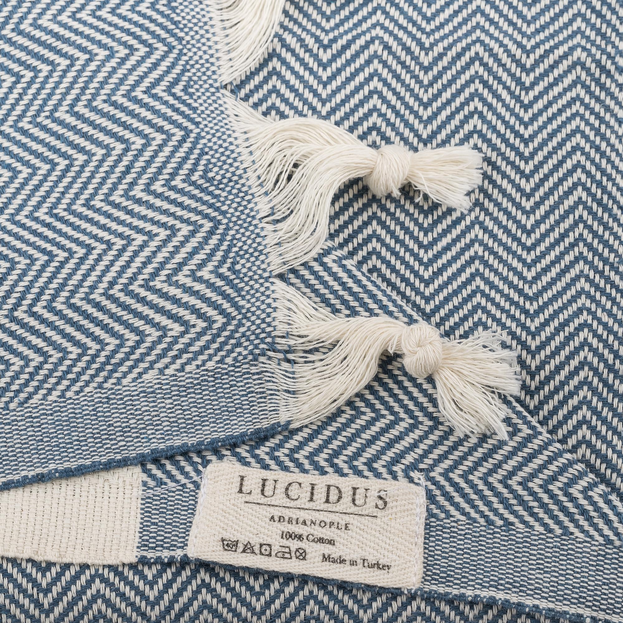 Telo Mare Lucidus 100x180 Cm - 100% Cotone, Leggero E Assorbente | Per Spiaggia, Piscina E Hammam - Foto 13