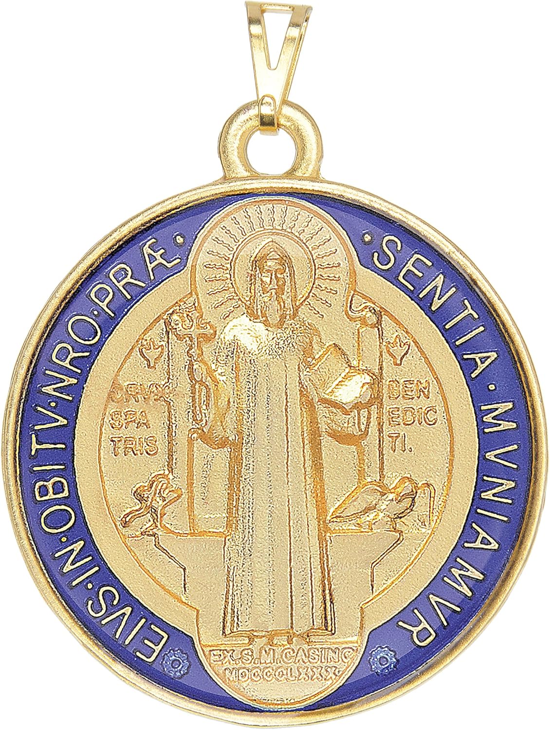 執り成しの聖ベネディクトカラーメダル, 樹脂 フィリピン フアン・ポンセ 誕生日 記念 メダル、