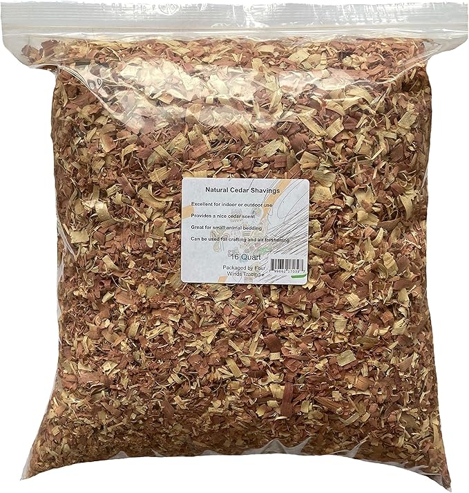 Natural Cedar Shavings (16 Quart) Patio, Lawn & Garden