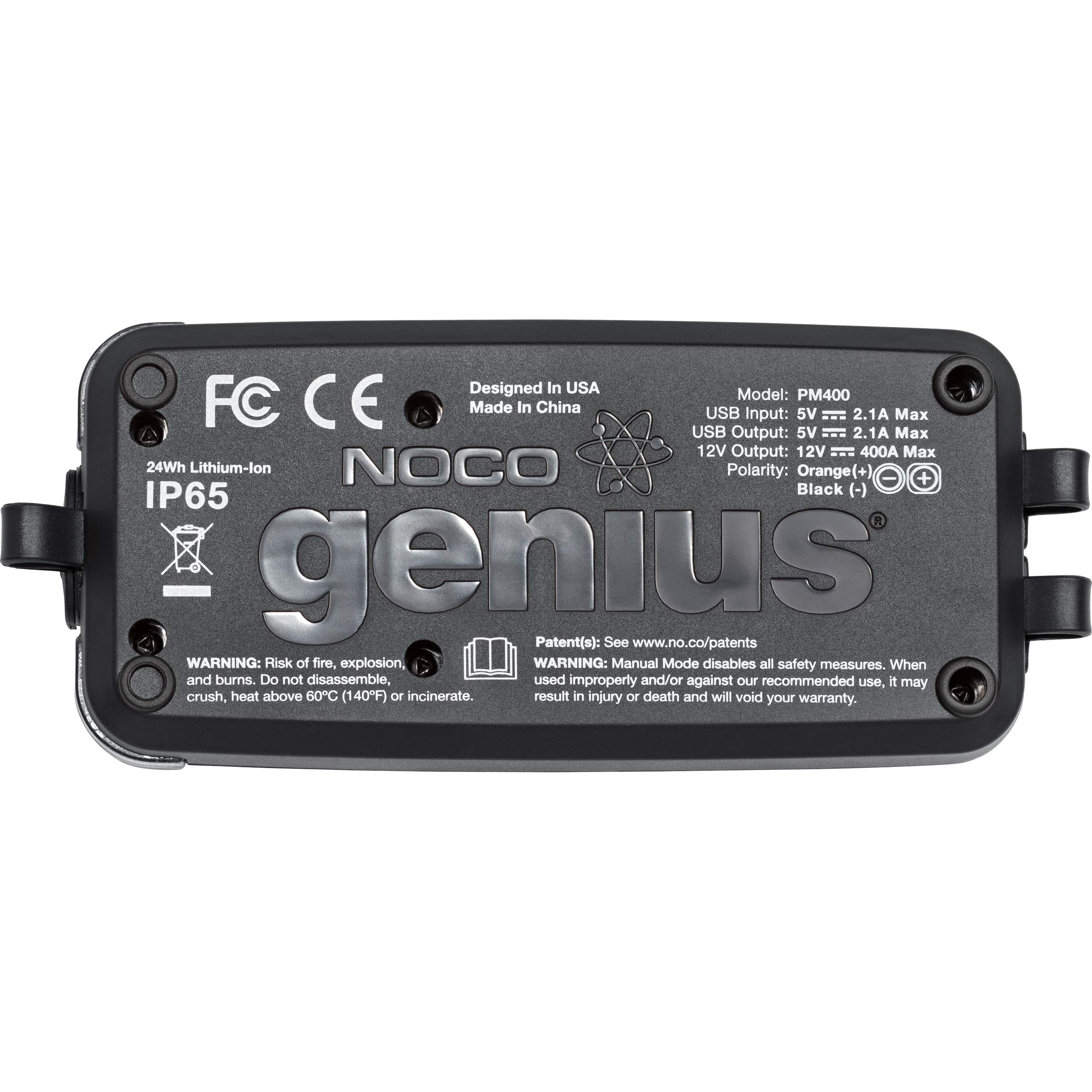 Hi-Q Tools KFZ Ladegerät Autobatterie Auto Motorrad Ladegerät Starthilfegerät/Powerbank PM400, 12V, 400A, 24Wh, Unisex, Multipurpose, Ganzjährig, Plastik, schwarz