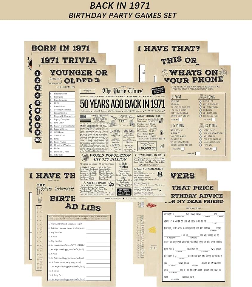 Amazon.com: 50th decorations birthday