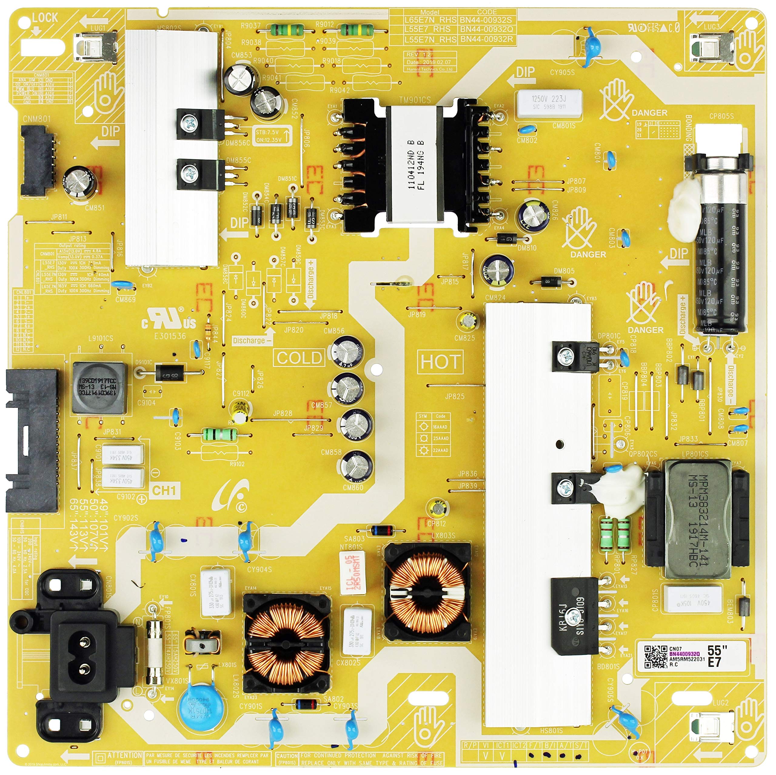 BN44-00932Q Power Supply/LED Board