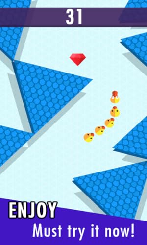 Impossible Road Arrow Test - Addicting Time Waster One touch Retro Phone Classic Snake