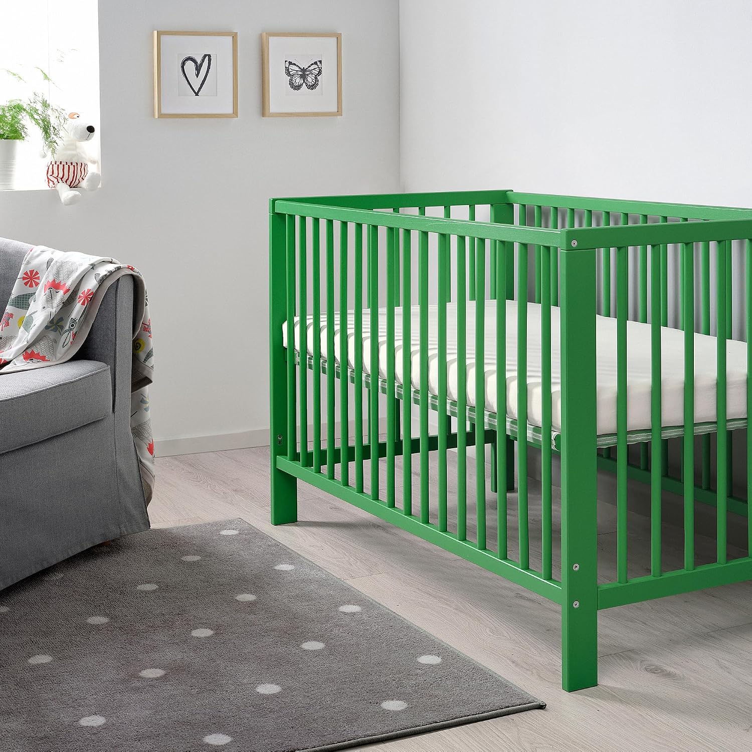 ProTuning GULLIVER Cot, green, 60x120 cm