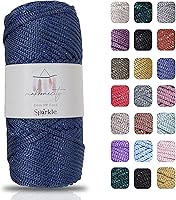 Vista 27 de Makromecity, Cordón de macramé de poliéster de 0.079 in x 125 yardas (375 pies) de 0.079 pulgadas, cuerda de polipropileno para macramé, para colgar