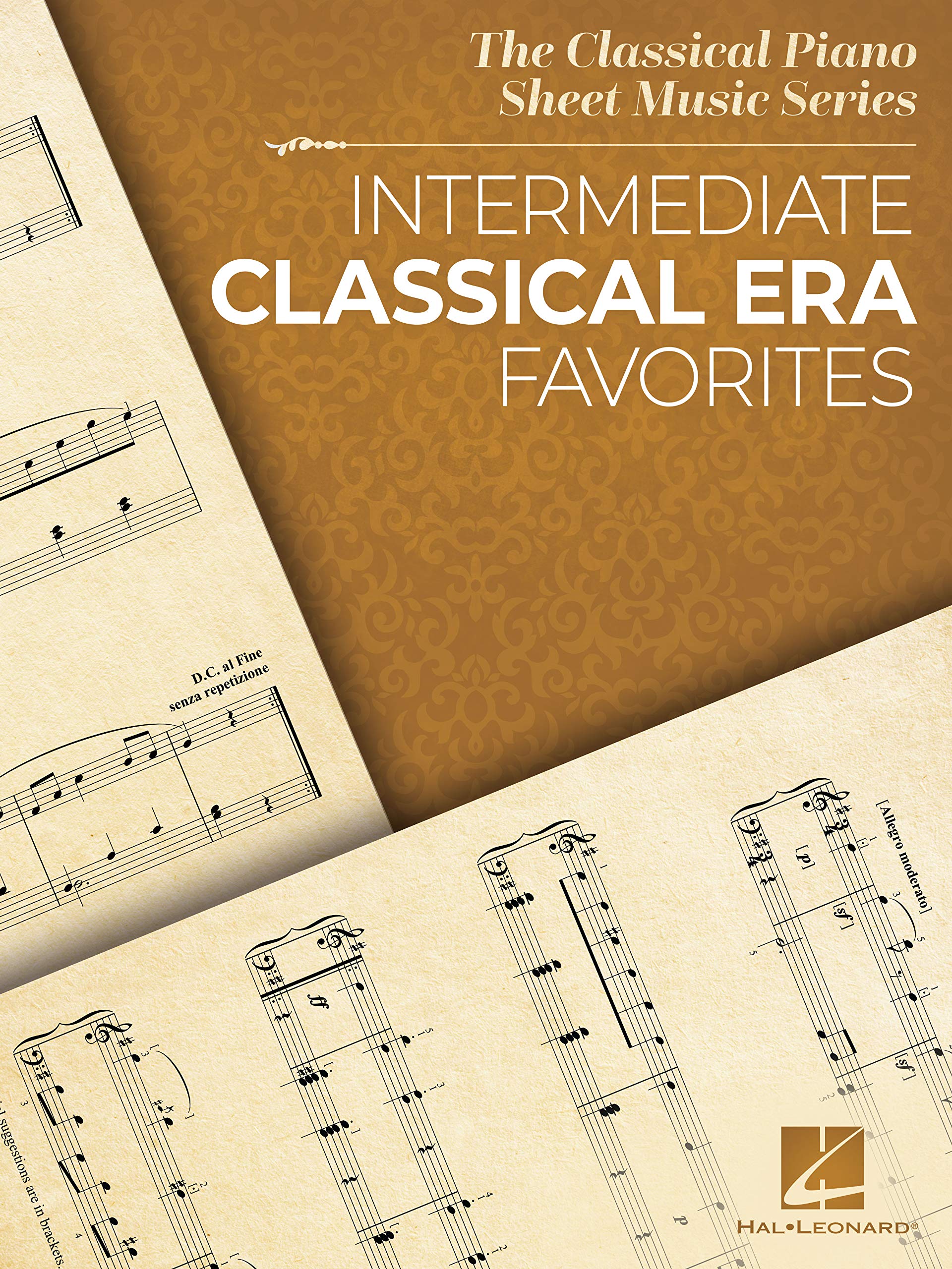 Partition piano classique favoris de l'ère classique format numérique clair