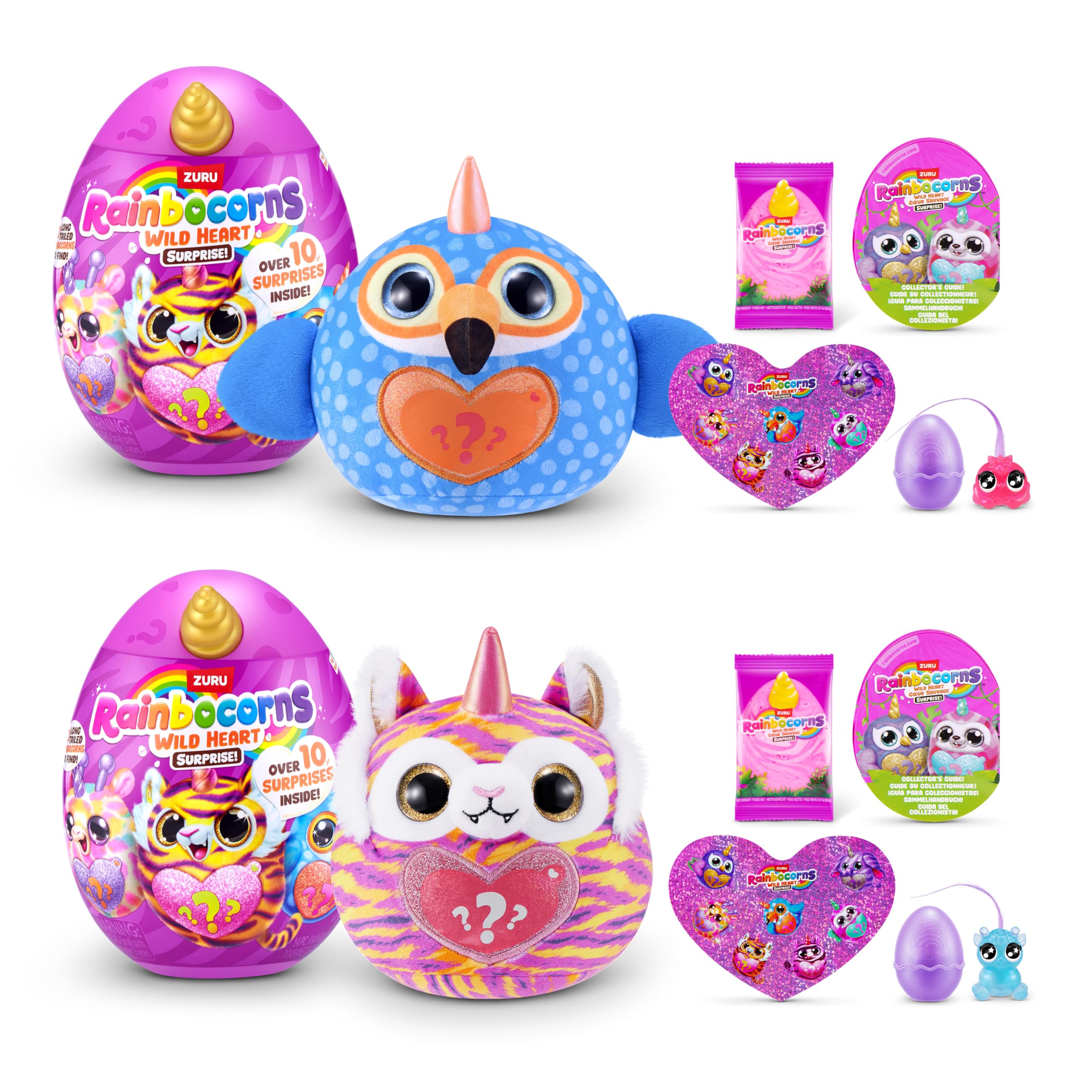Amazon.com: Rainbocorns Wild Heart Surprise 2 Pack by ZURU
