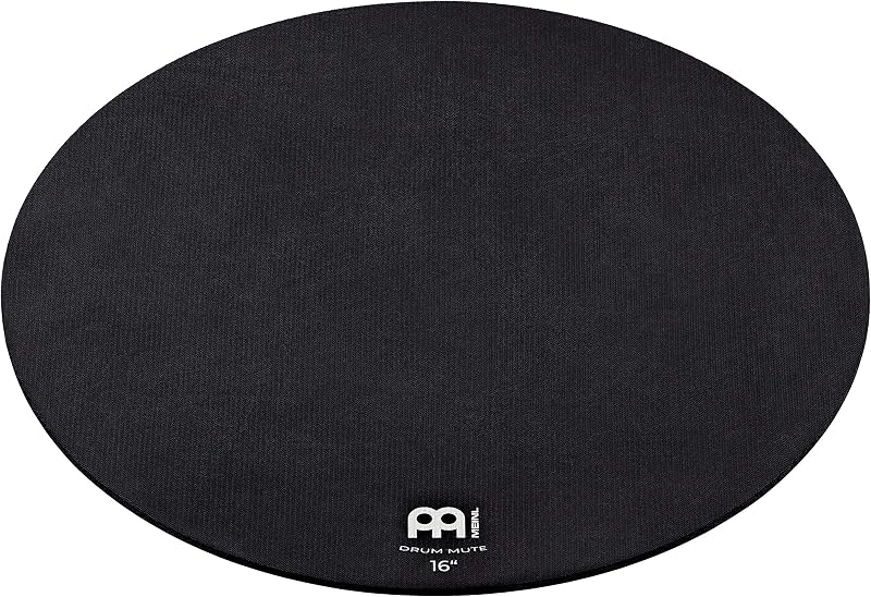 16” Drum Mute for Quiet Practice, Soft Rubber — Dampen Your Sound and Play for Hours