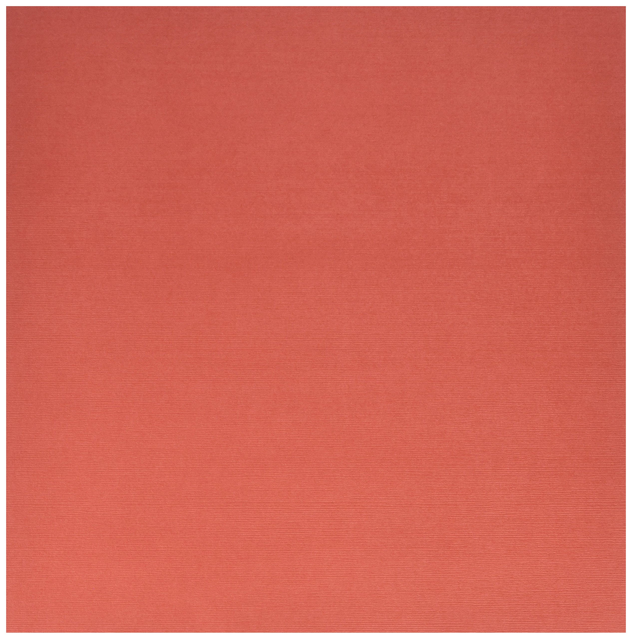 Bazzill Cardstock 12"X12"-Red Rock/Grass Cloth 25 per Pack