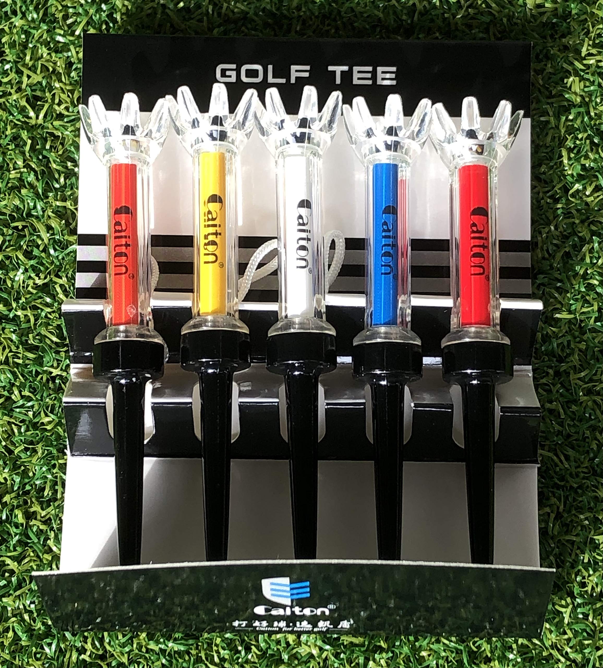 Amazon | ゴルフ ティ マグネットティ 90mm 5本セット | CAITON | ティー