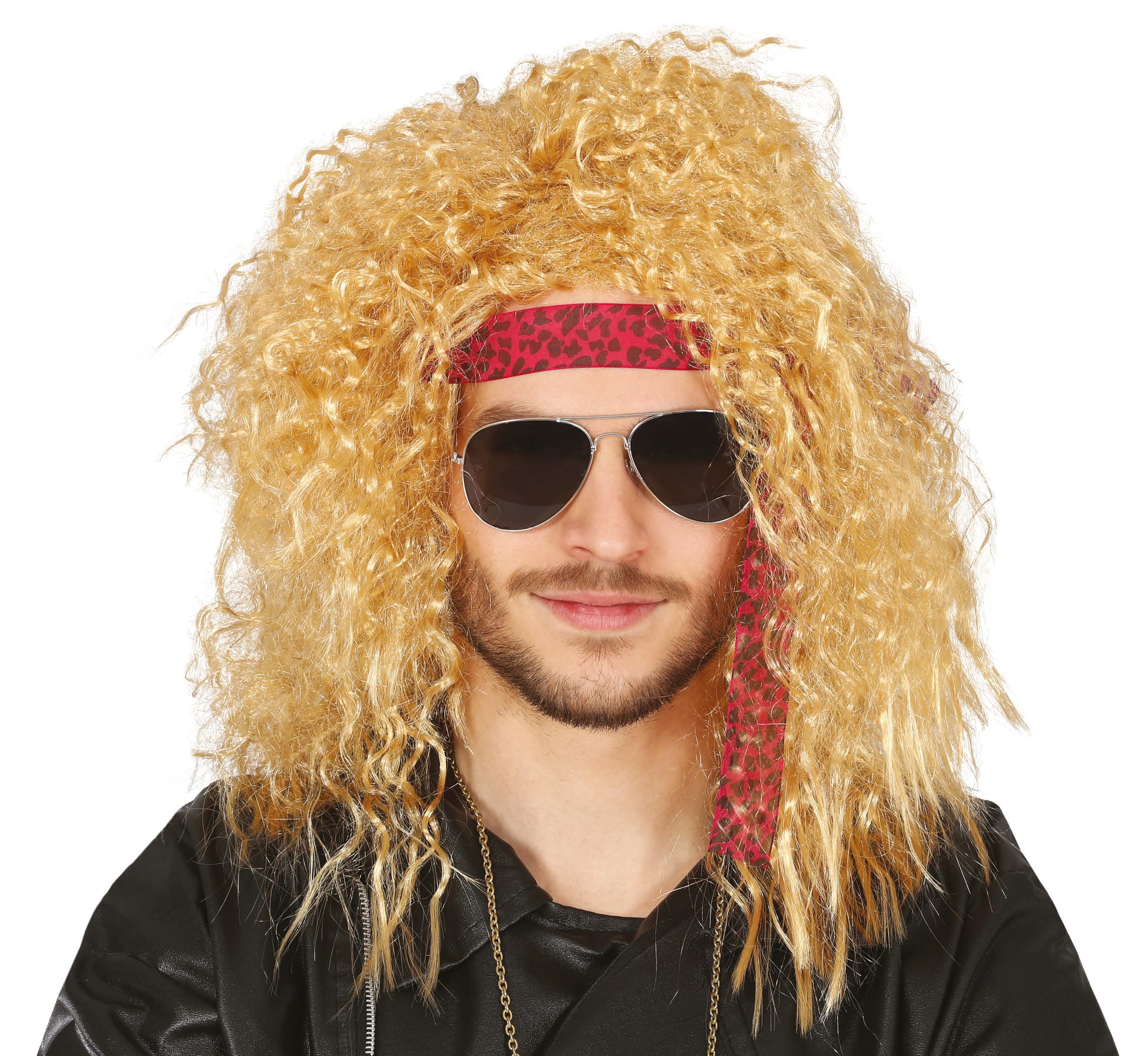 FIESTAS GUIRCA ROCKERO Blonde Mane Wig IN Box