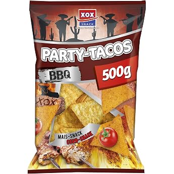 XOX Party Tacos Barbecue 500g