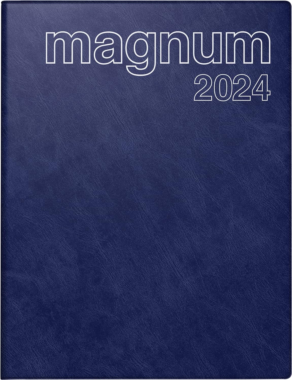 rido/idé Magnum 2024 Weekly Calendar 2 Pages = 1 Week Sheet Size 18.3 x 24 cm Dark Blue