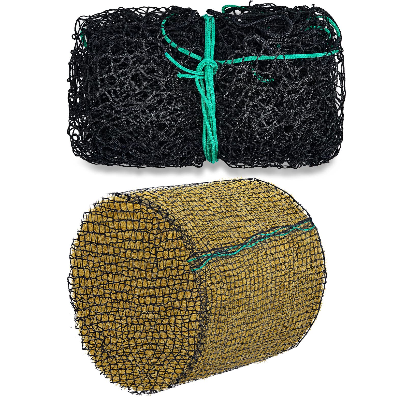 Buy Slow Feed Hay Net 5 mm Thick Round Bale Knotless Hay Bales Large