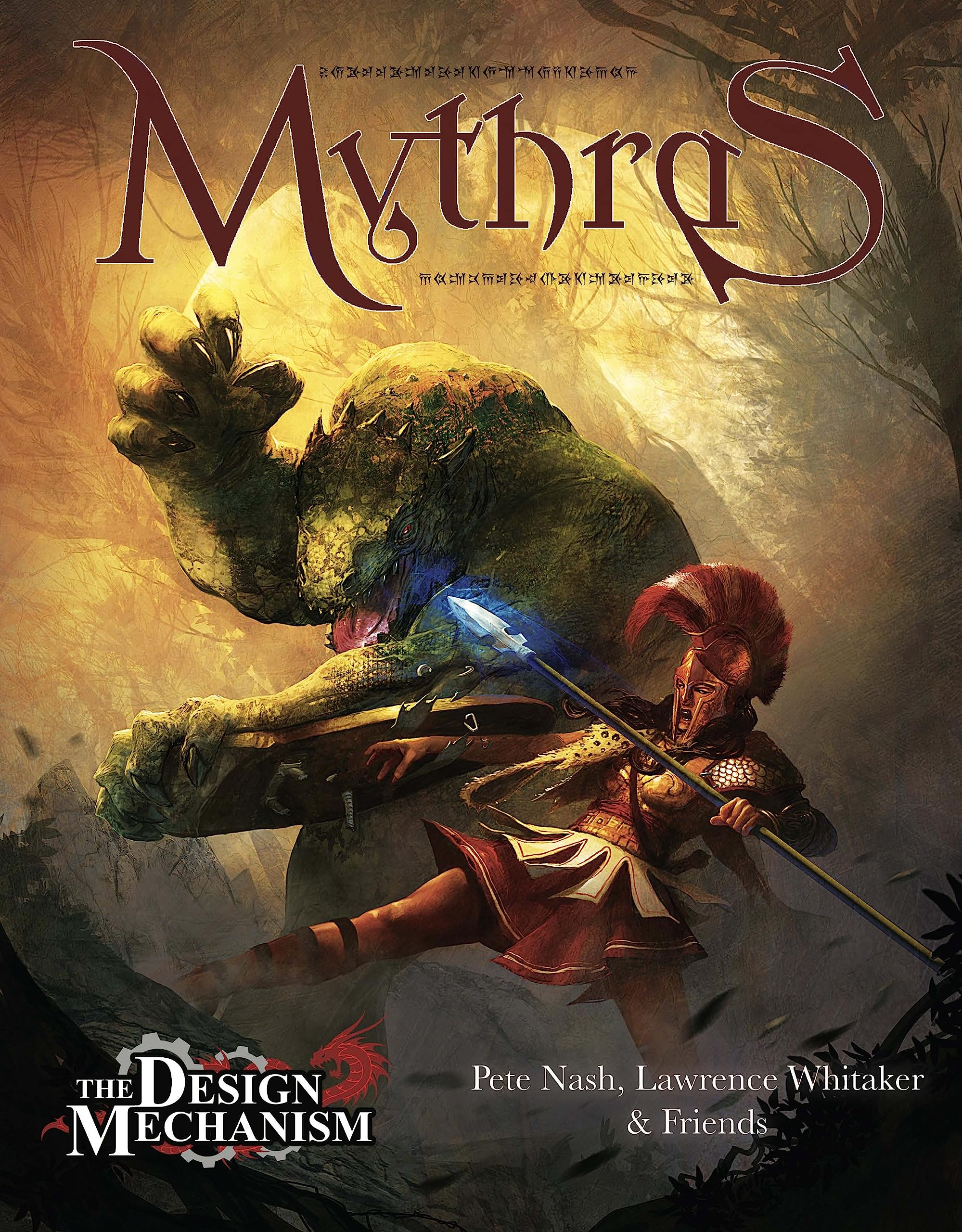 Mythras Core Rules créez vos univers de jeu sans limites de classe