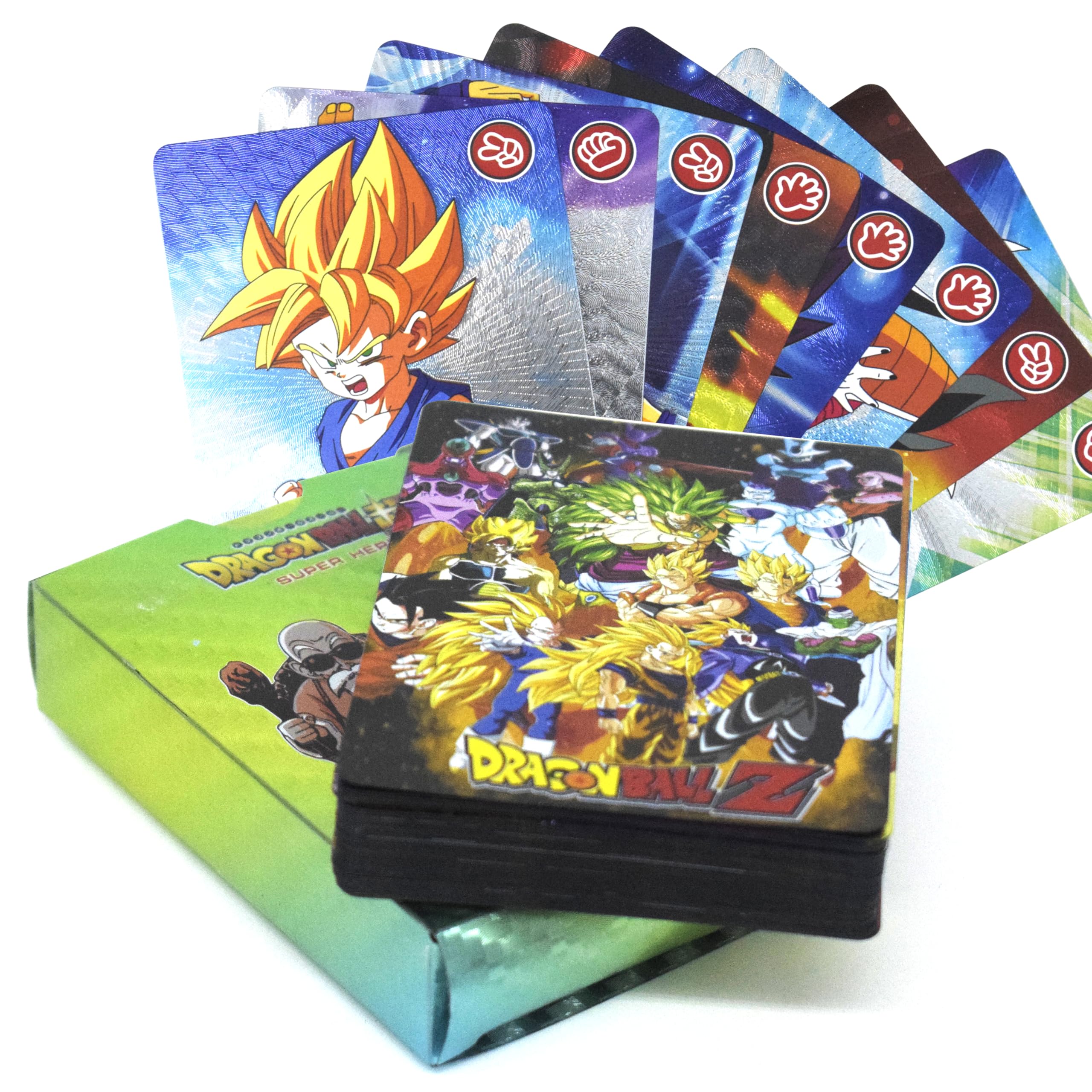 DRAGONBALL　Cards salpitoys 55 Anime Dragon Ball Z Game Toys Goko 24k Rainbow Foil