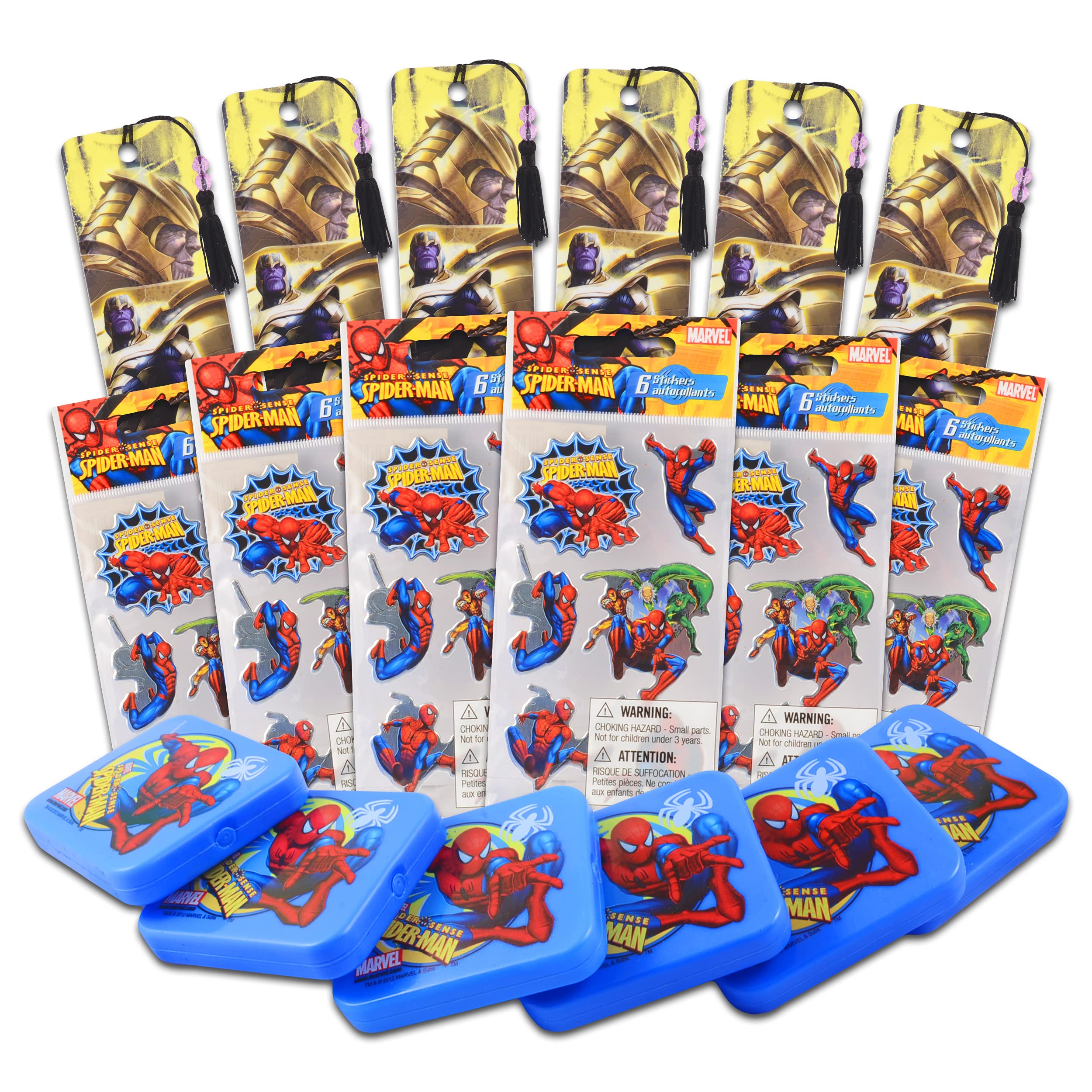 Buy Marvel Shop Spiderman Party Favors Mega Pack Bundle 18pcs Spider
