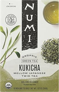 NUMI Organic Kukicha Green Tea, 16 CT