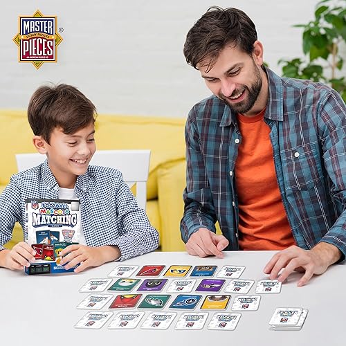 Miniatura 8 de MasterPieces Juegos Deportivos - Juego de Emparejamiento de Mascotas de Equipos de la NFL - Juego para Niños y Familia - Ríe y Aprende Colores