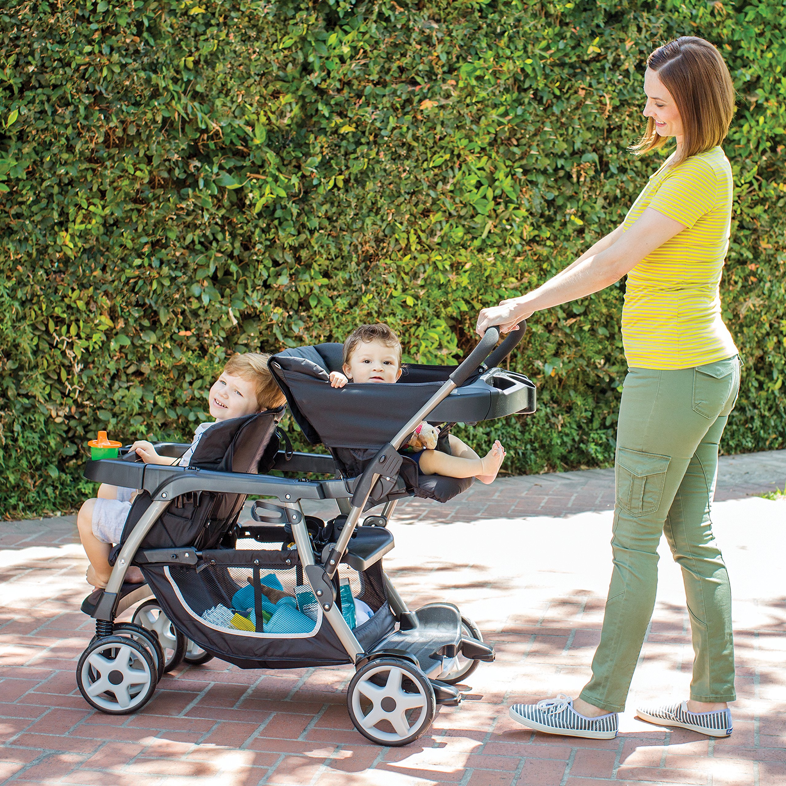 phil & teds e3 double stroller sport verso™ kit™ buggy bundle Glow of the Anglerfish groupid:cybex-changing-bag Customization:None