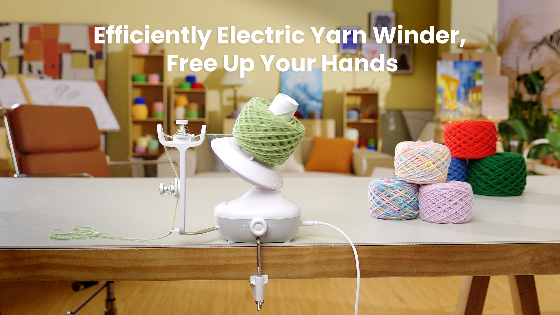 Etcokei Enrouleur De Fil électrique Pour Crochet, Tension à Double