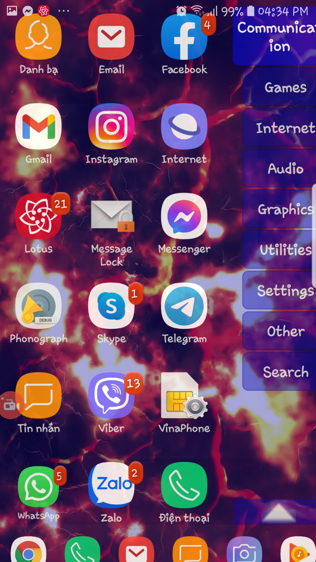 Launcher Sidebar (Best launcher, no for Android