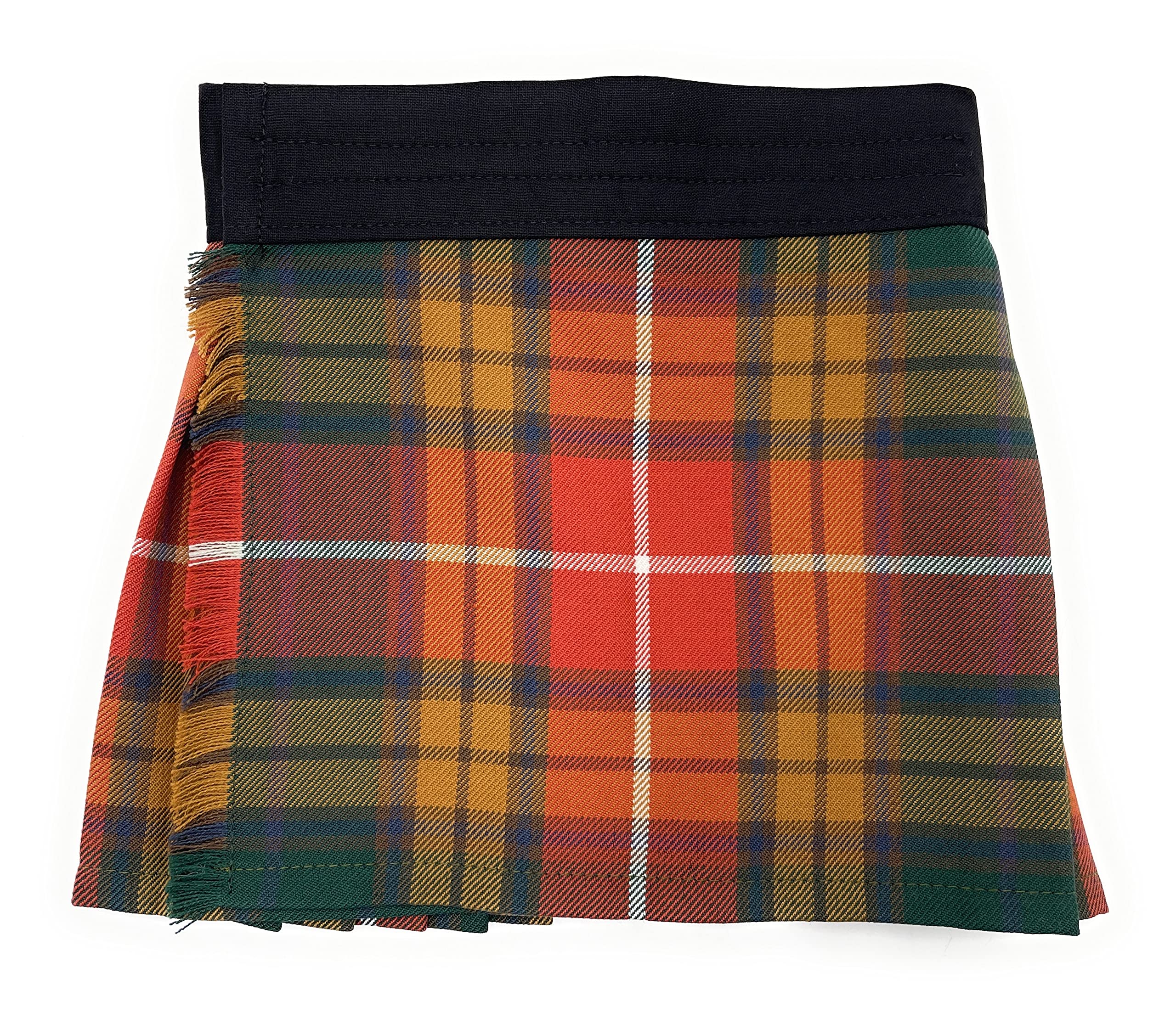 Baby Tartan Kilt, Adjustable Waistband, Newborn to 4 Years, Unisex (Buchanan Antique, 2-3 Years)