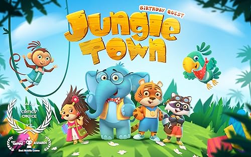 Jungle town: Kids game - Adventure World for Kindergarten and Preschool Toddlers, Boys and Girls Und