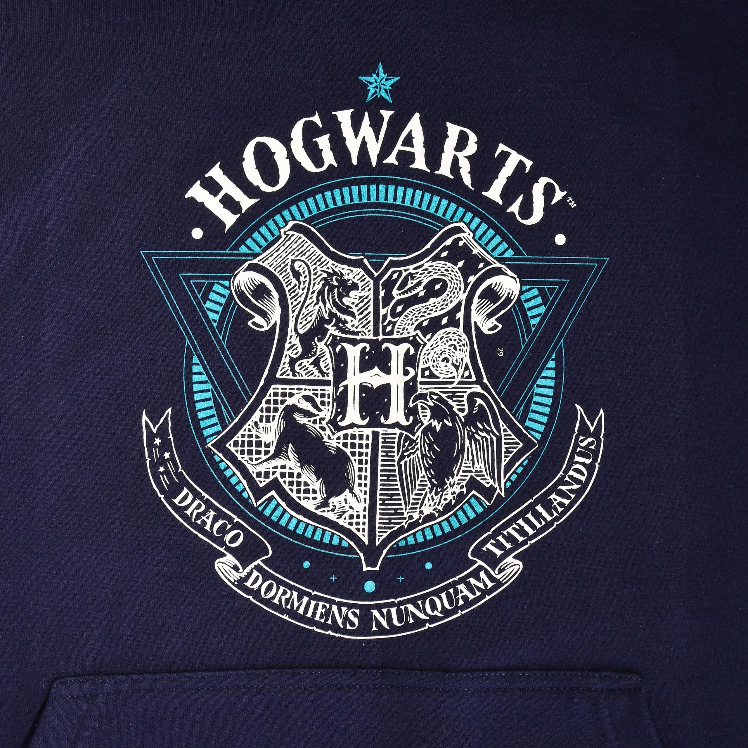 Elbenwald Harry Potter - Sudadera con capucha para hombre y mujer, unisex, algodón, color rojo y azul
