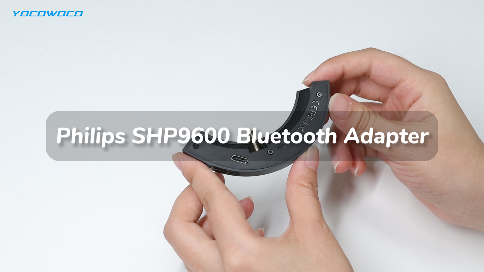 AptX Adattatore Wireless Bluetooth 5.2 Per Philips SHP9600 – Ricevitore Audio Con Microfono E Controllo Volume, 15h Batteria