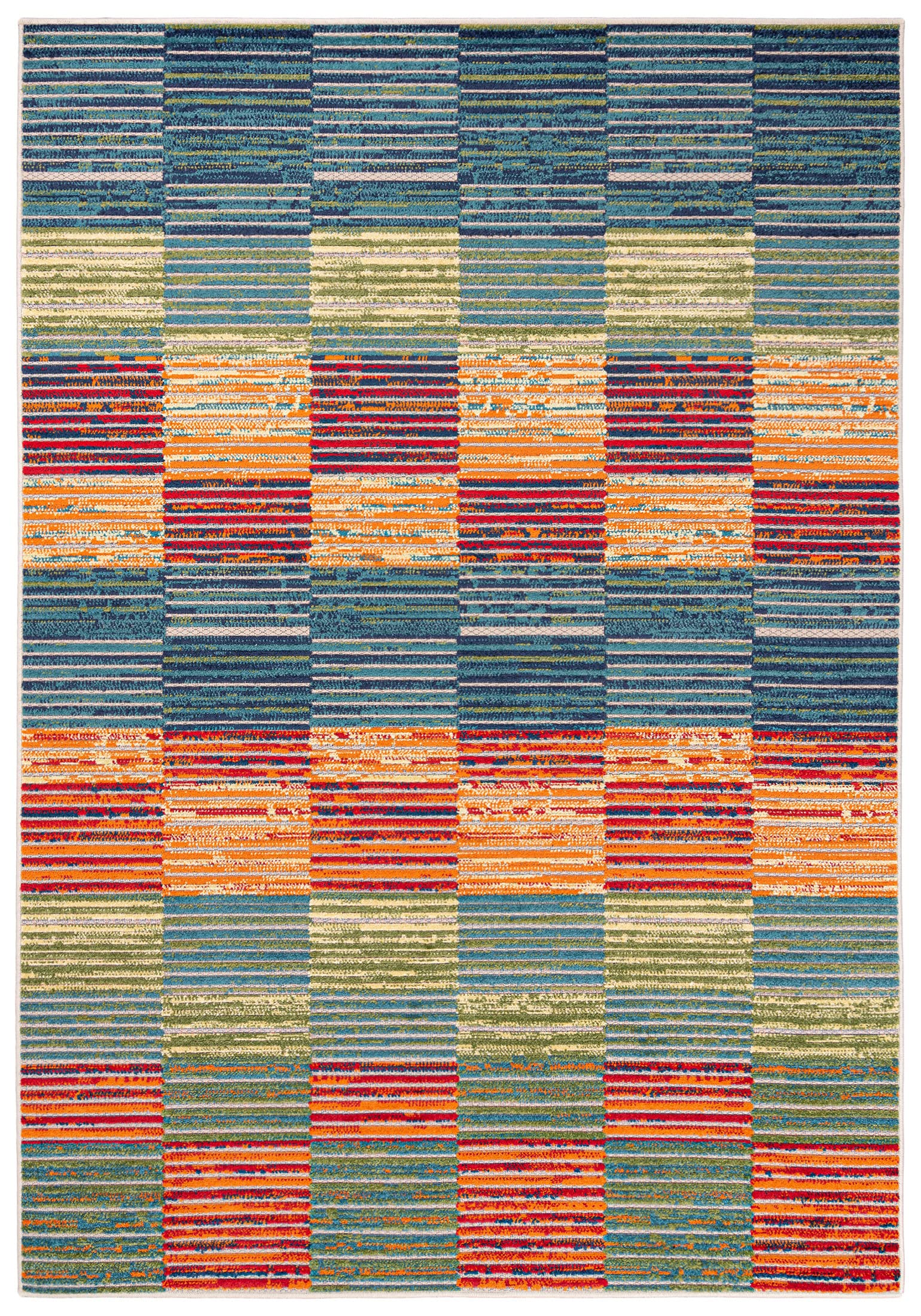 Carpeto Grand Intérieur et Extérieur Tapis Balcon 160x230cm Crème Décoratif
