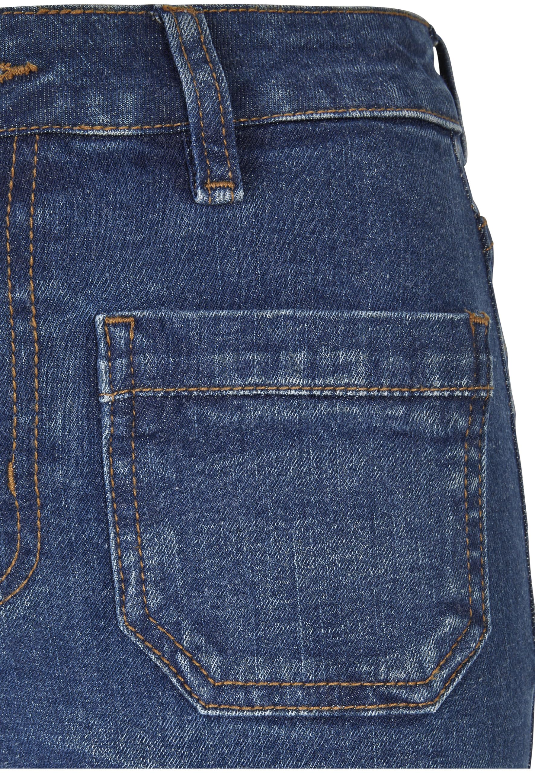 Urban Classics Damen Ladies Vintage Flared Denim Pants