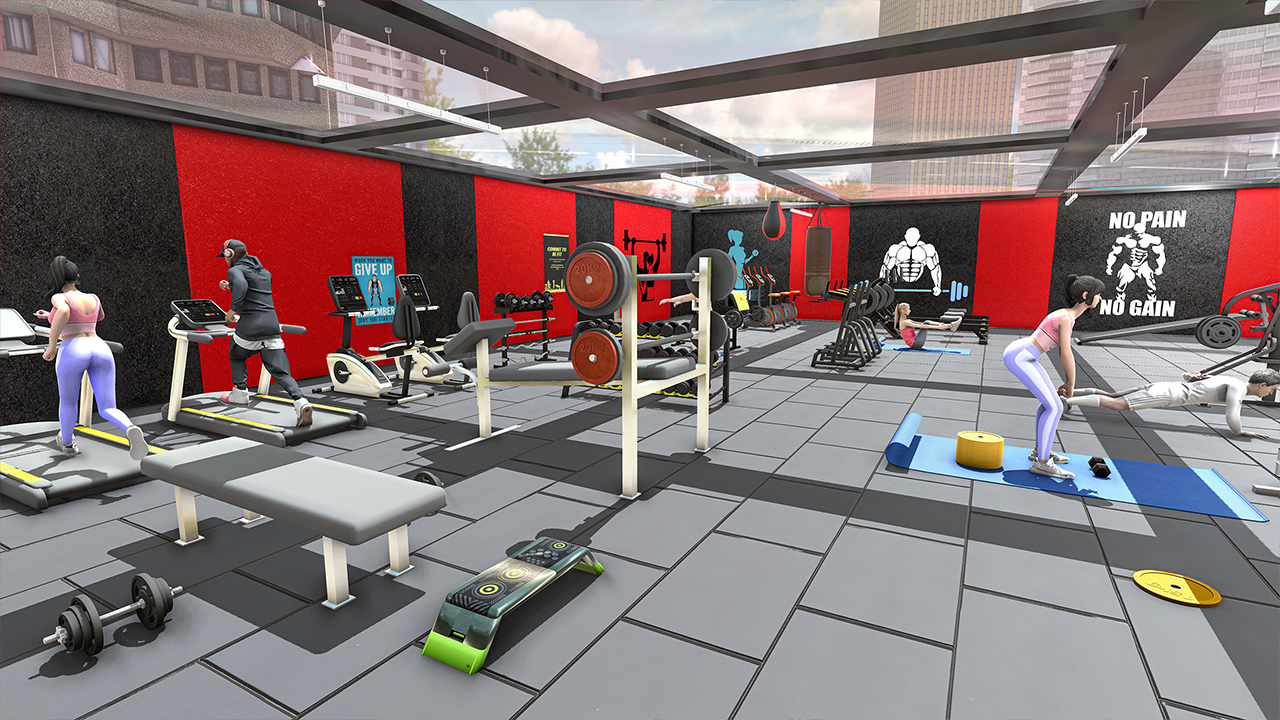 Pro Gym Simulator 2024 Games: Gym Tycoon Builder Simulator 3D - App on ...