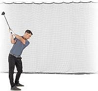GoSports Heavy-Duty Hitting Net 10ft 15ft 20ft - Versatile Sports Netting for Golf Baseball Soccer Hockey Lacrosse