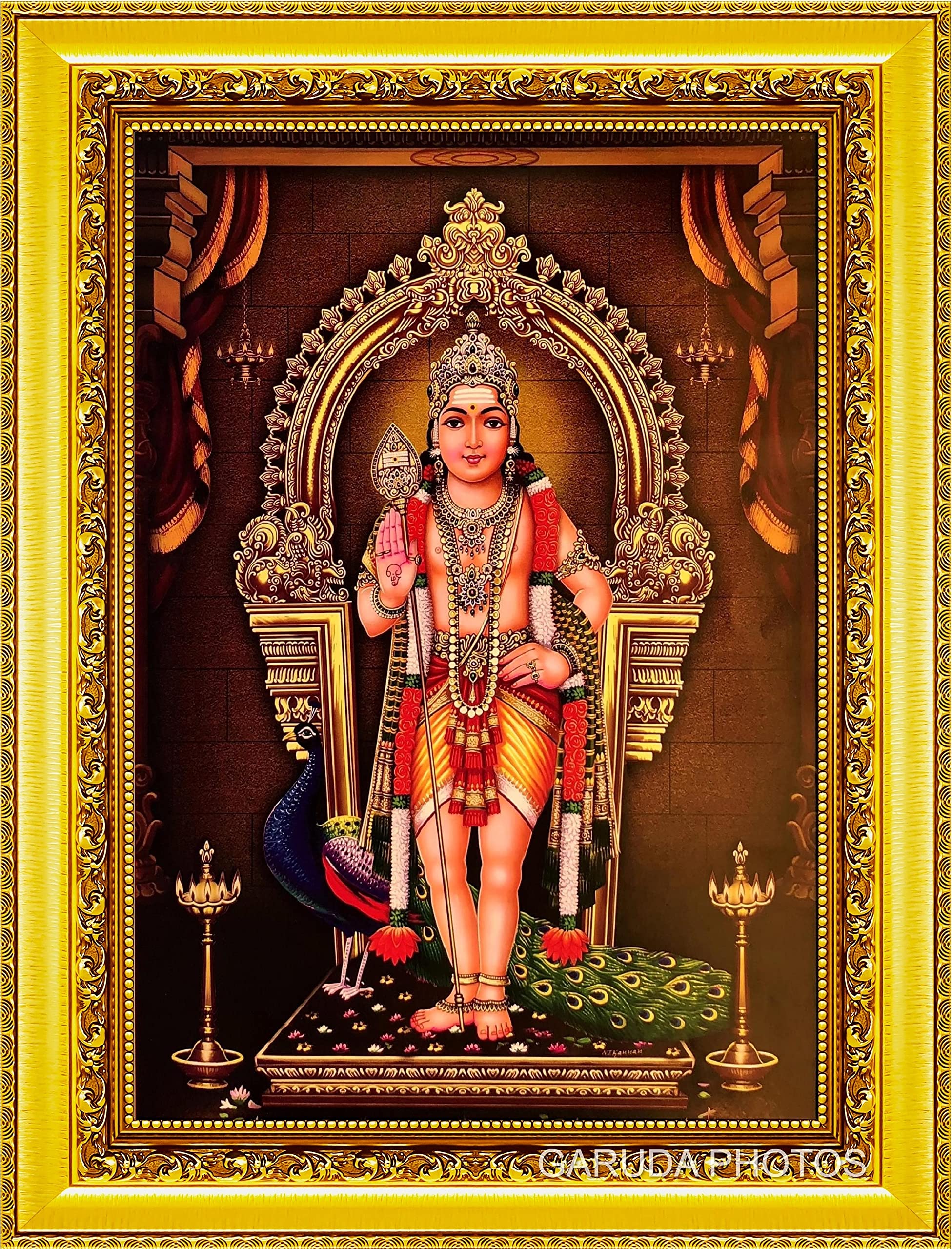 Buy Garuda Photos God Sri Bala Subramanyam Swamy / Vetrivel Murugan