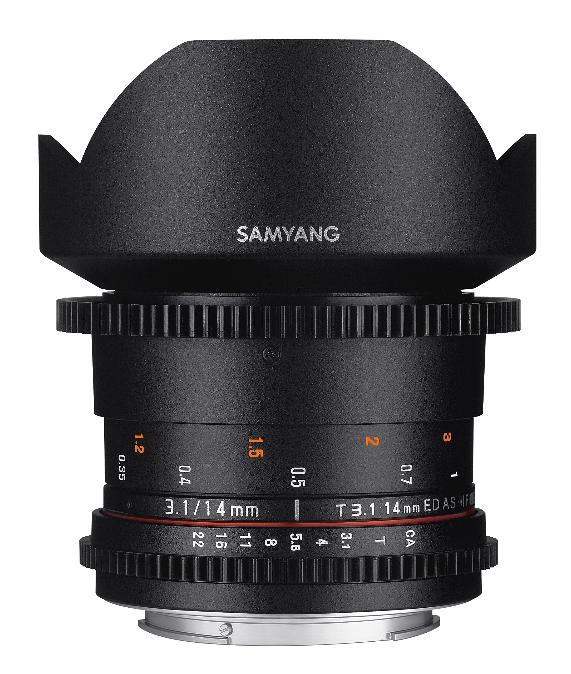 Samyang MF 14 mm T3.1 VDSLR II Ręczne ustawianie ostrości Cine obiektyw do Sony E