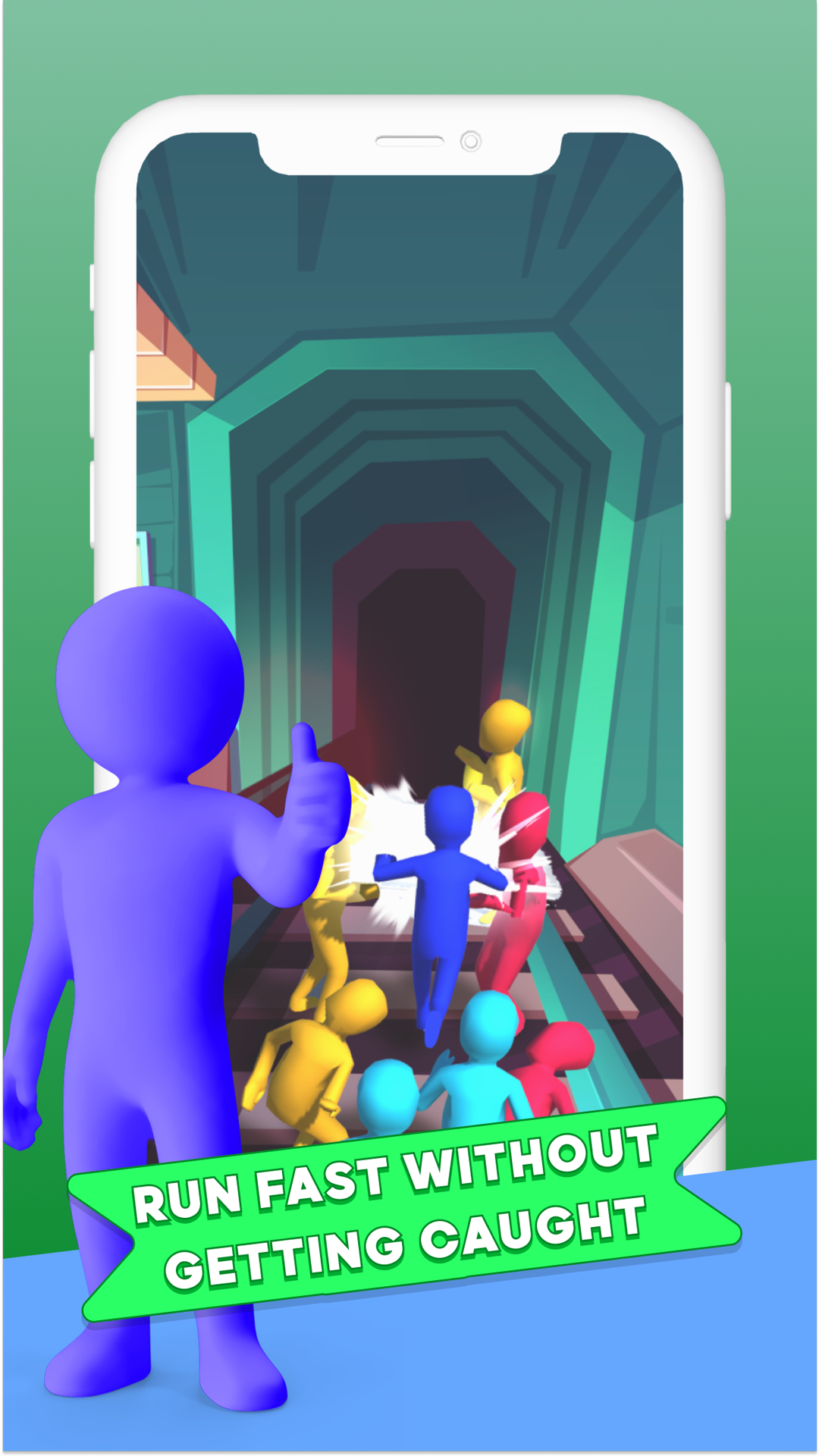 Slap and Rush Subway Run 3D Game Slap King Knockout Master Boss Blow