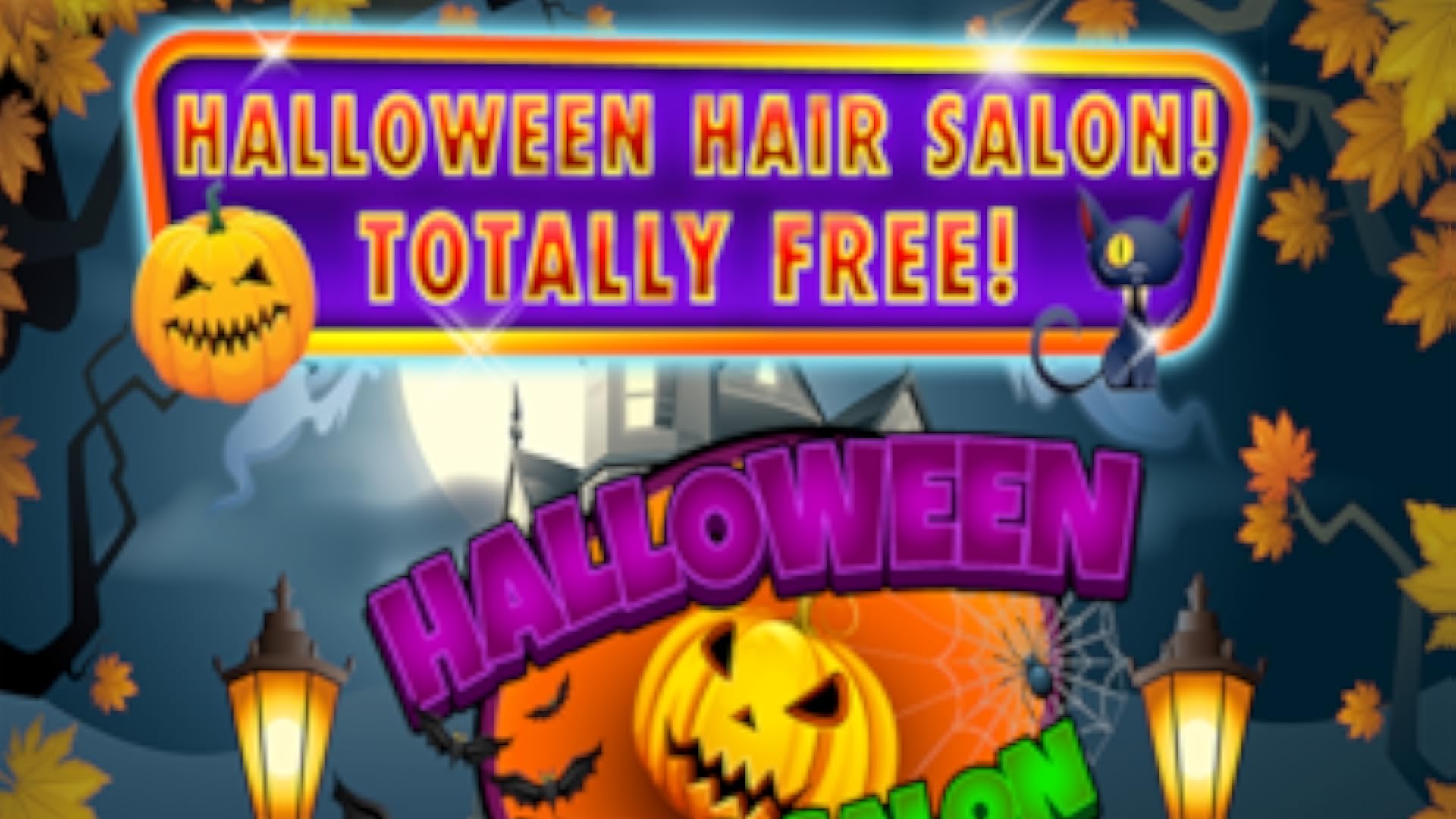 Halloween Hair Salon Kids Barbershop & Hair Cut Games FREE:Amazon.in