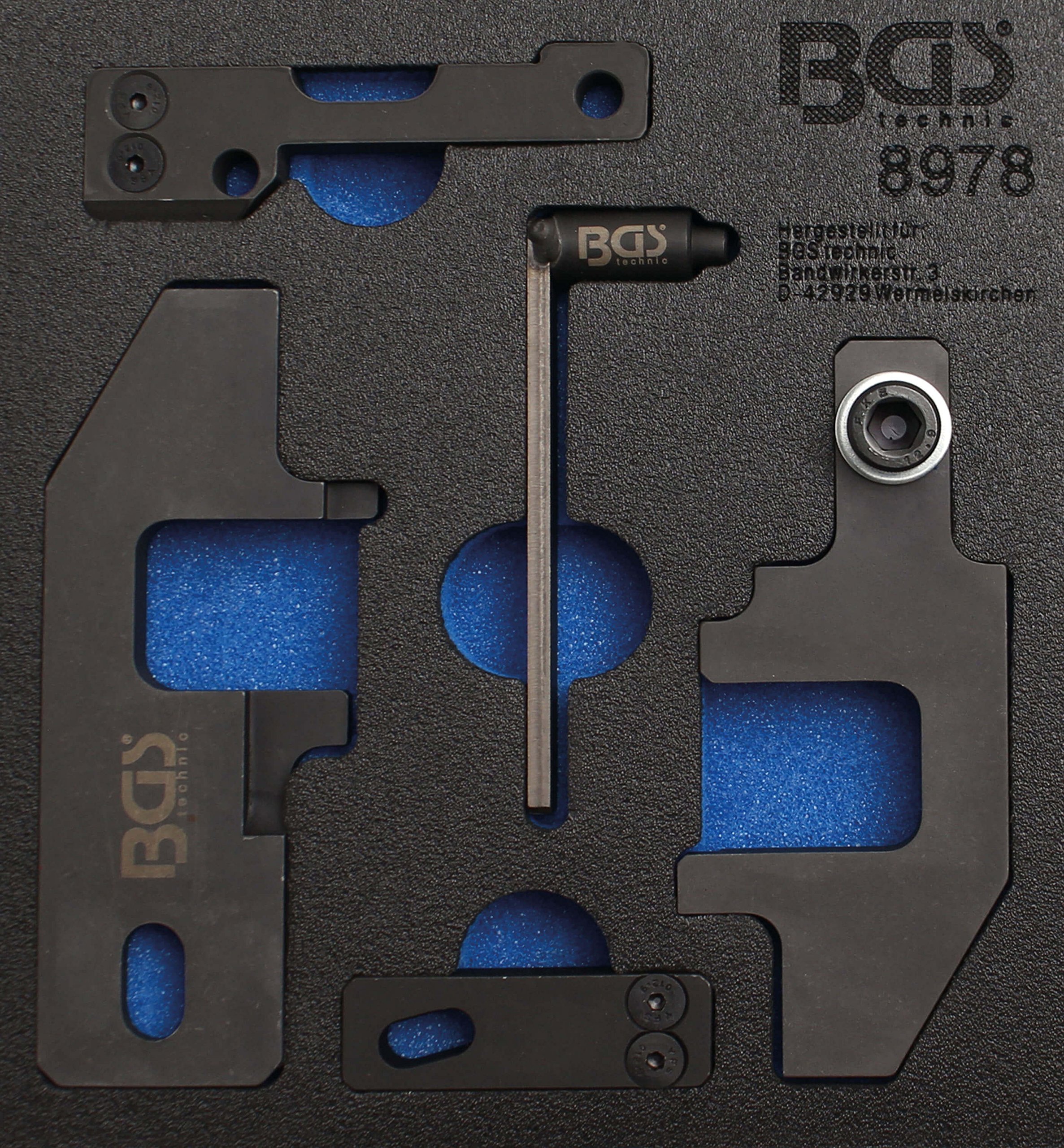 BGS 8978 | Modulo per carrelli portautensili 1/6: set di manutenzione motore | per PSA, Toyota 1.0, 1.2 VTi