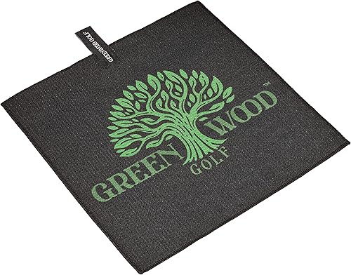 Greenwood Golf Greenside - Toalla con imán  Diseño innovador, tecnología avanzada de microfibra  Calidad premium  Accesorio esencial para golfistas