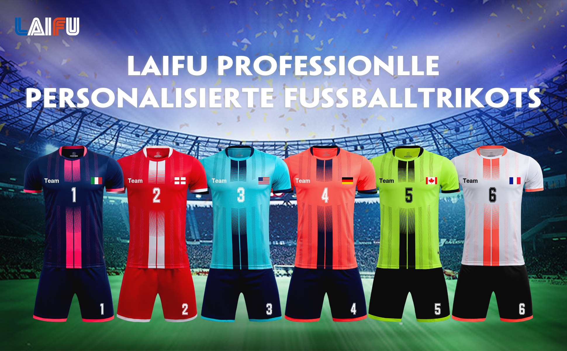 personalisierte fußballtrikots