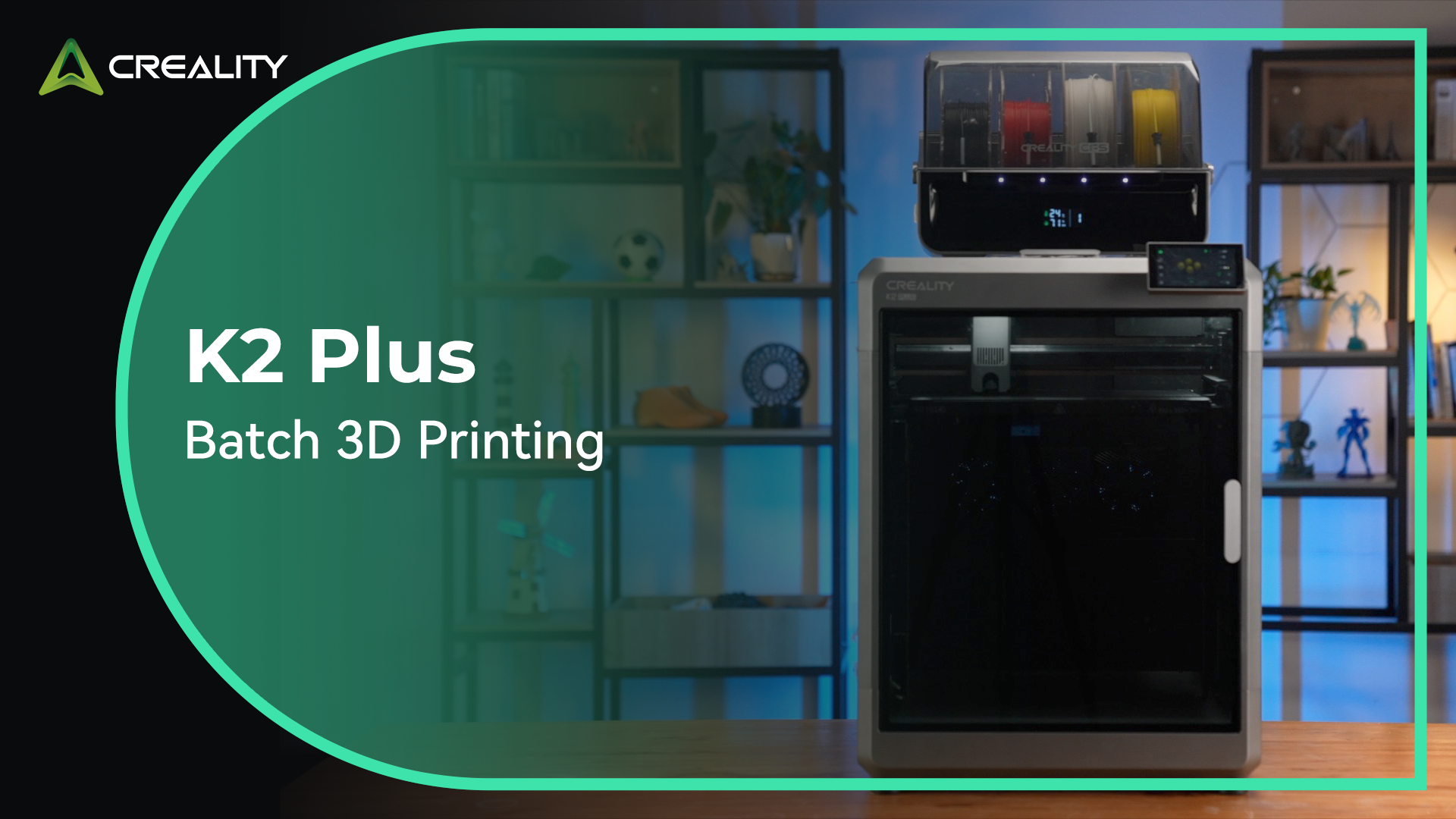 Watch Creality K2 Plus Batch Printing on Amazon Live