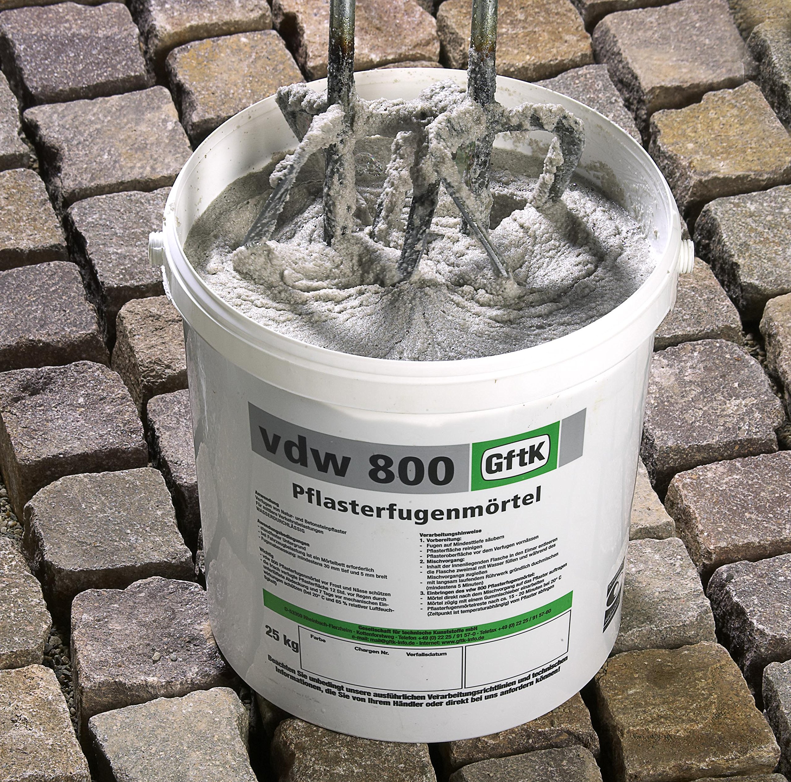 GftK 800 Steingrau Pflasterfugenmörtel 25kg