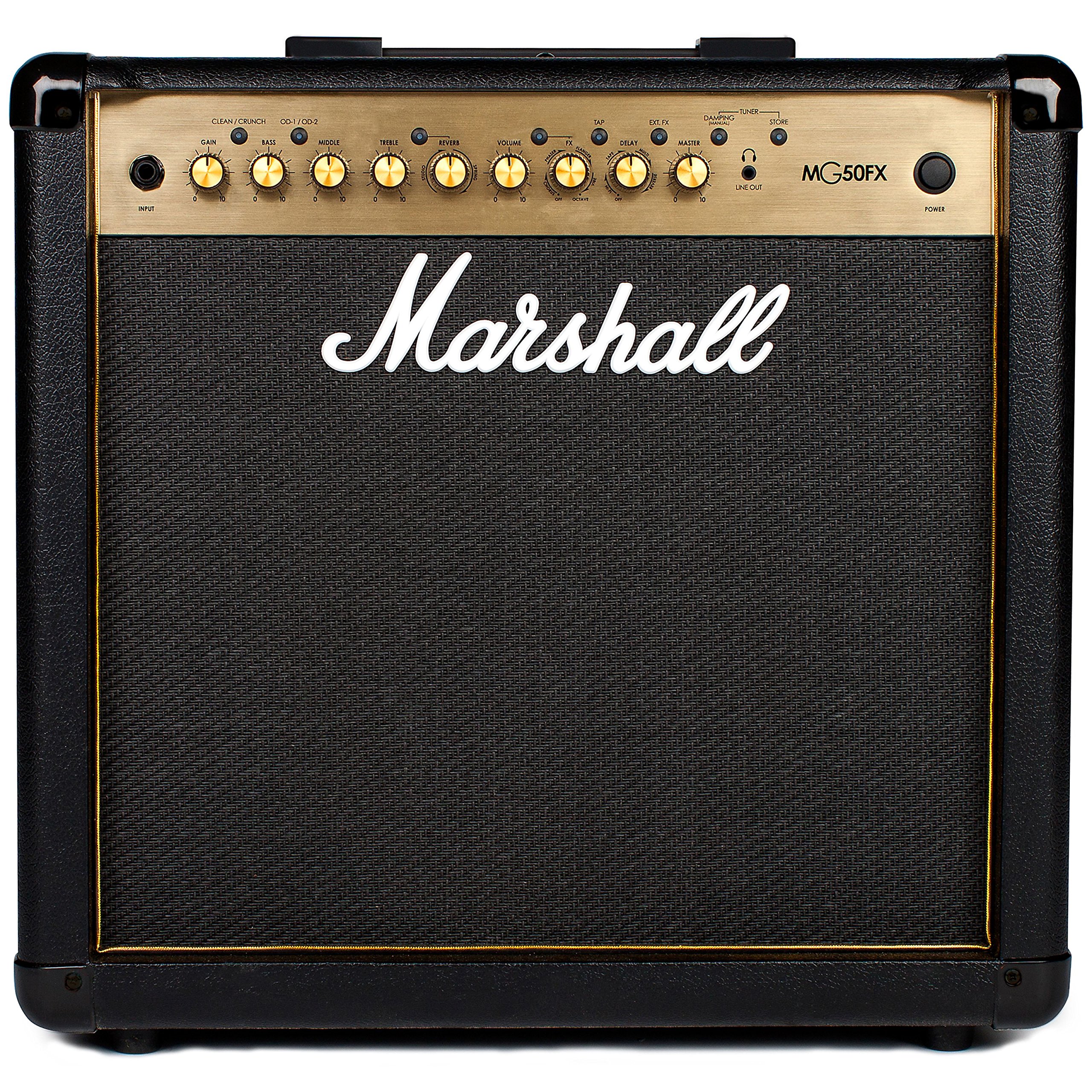 MG50GFX Black & Gold - Transistor Combo Verstärker für E-Gitarre
