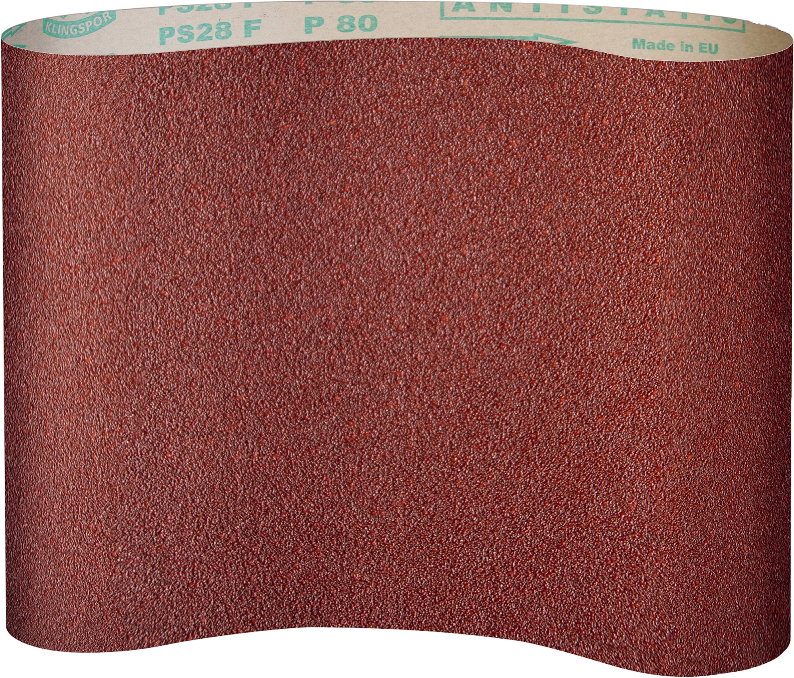 321845 Bandas Anchas con Soporte de Papel, PS 28 F, 1120 x 1900 mm, Grano 120, F1 Tipo de Unión