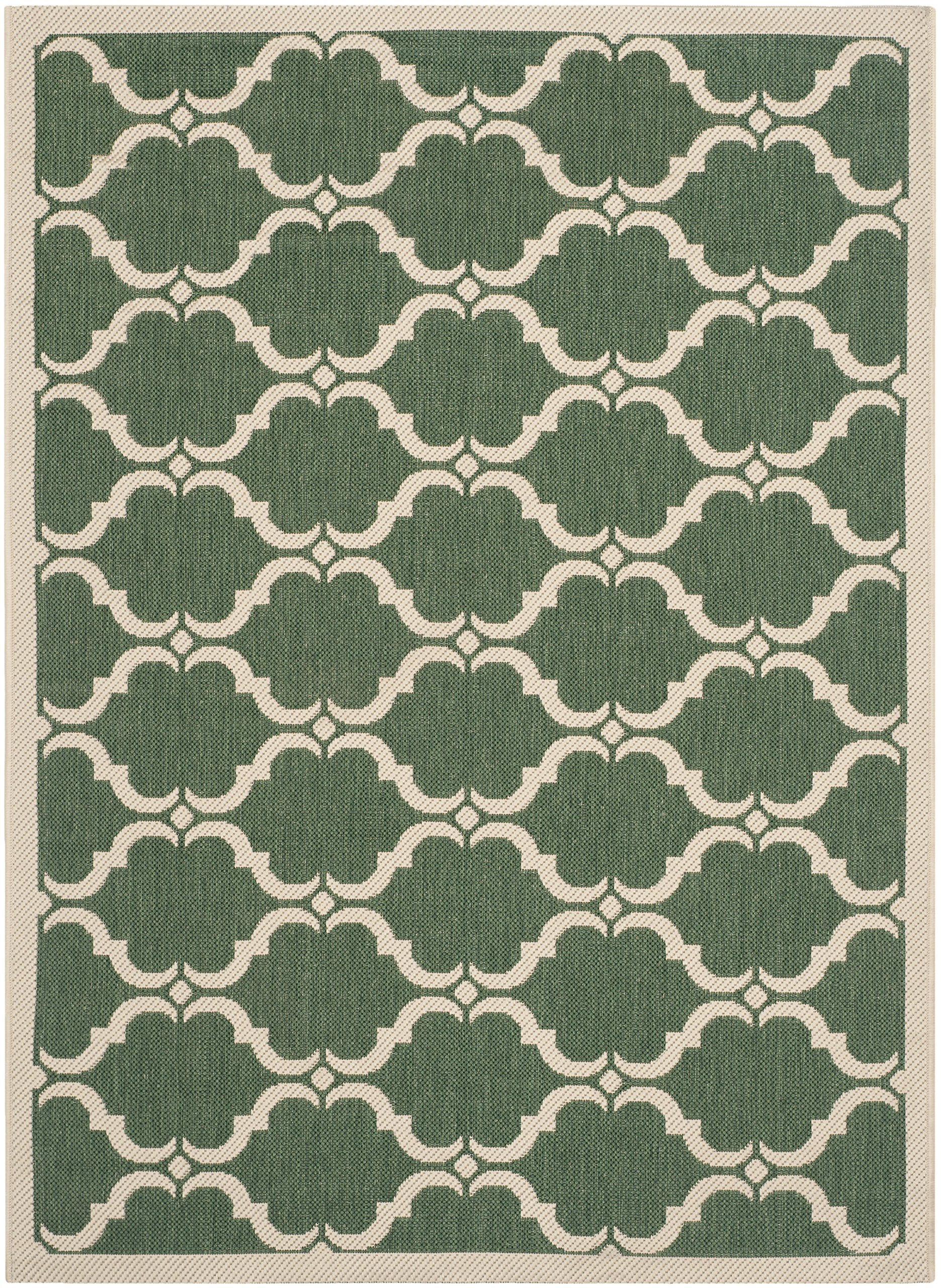 Tapis Géométrique SAFAVIEH 79x152cm - Lavable Machine Antidérapant Noir/beige