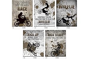 Silly Goose Gifts Dirtbike Valentine Cards