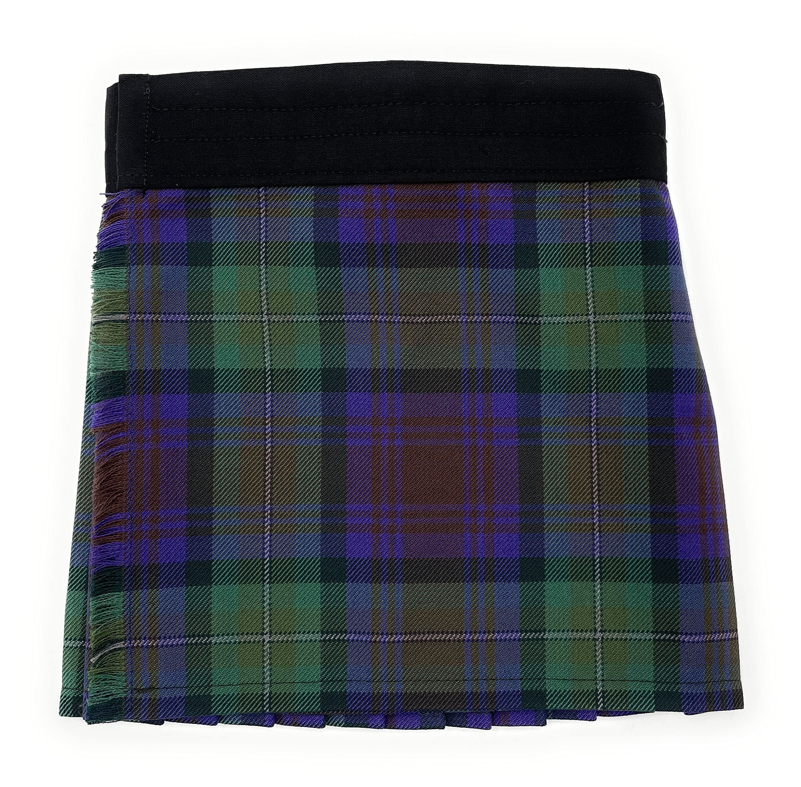 Tartan Tweeds Multicolor Isle Of Skye Isle Of Skye Scottish Tartan Baby Kilt Age 0-36 Months (6-12 Months)