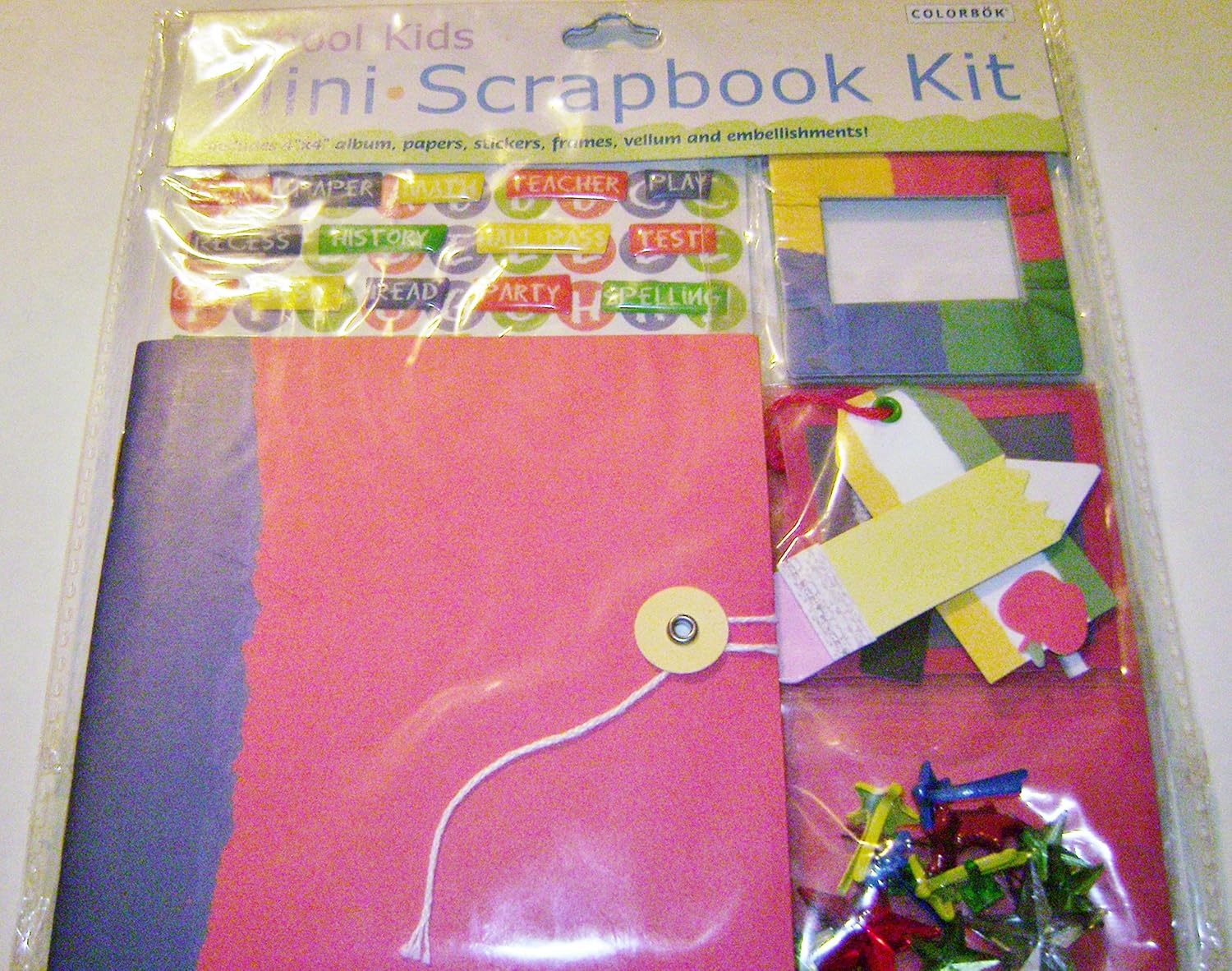 Colorbok Mini Scrapbook Kit School Kids 16530 Arts, Crafts & Sewing